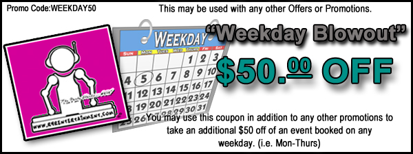 $50 off durring the week